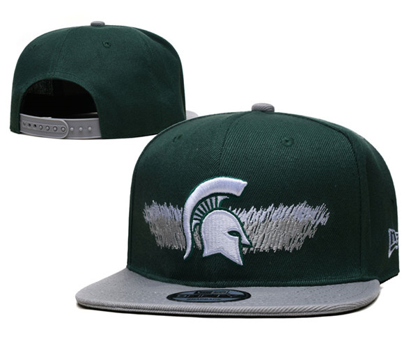 Michigan State Spartans Stitched Snapback Hats 002